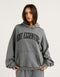 College Combed Fleece Hoodie - Storm Grey