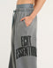 College Combed Fleece Wide Leg Sweatpant - Storm Grey