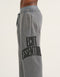 College Combed Fleece Wide Leg Sweatpant - Storm Grey