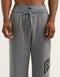 College Combed Fleece Wide Leg Sweatpant - Storm Grey
