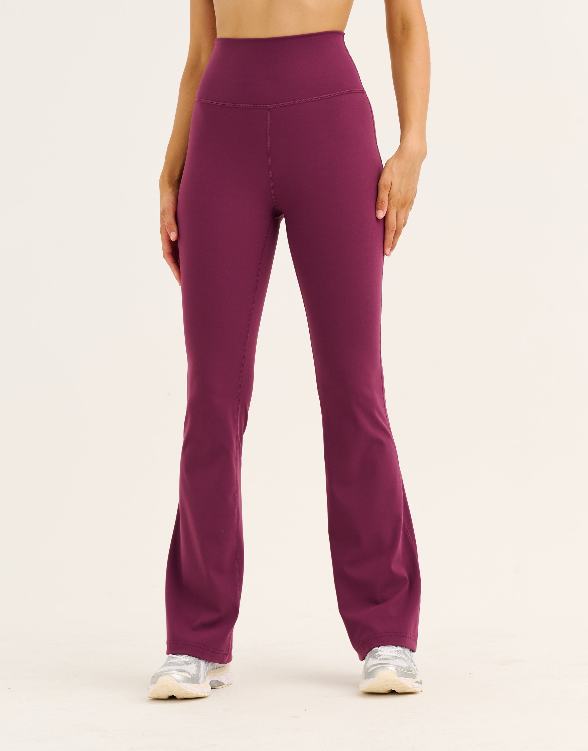 Flare Leggings - Blackberry