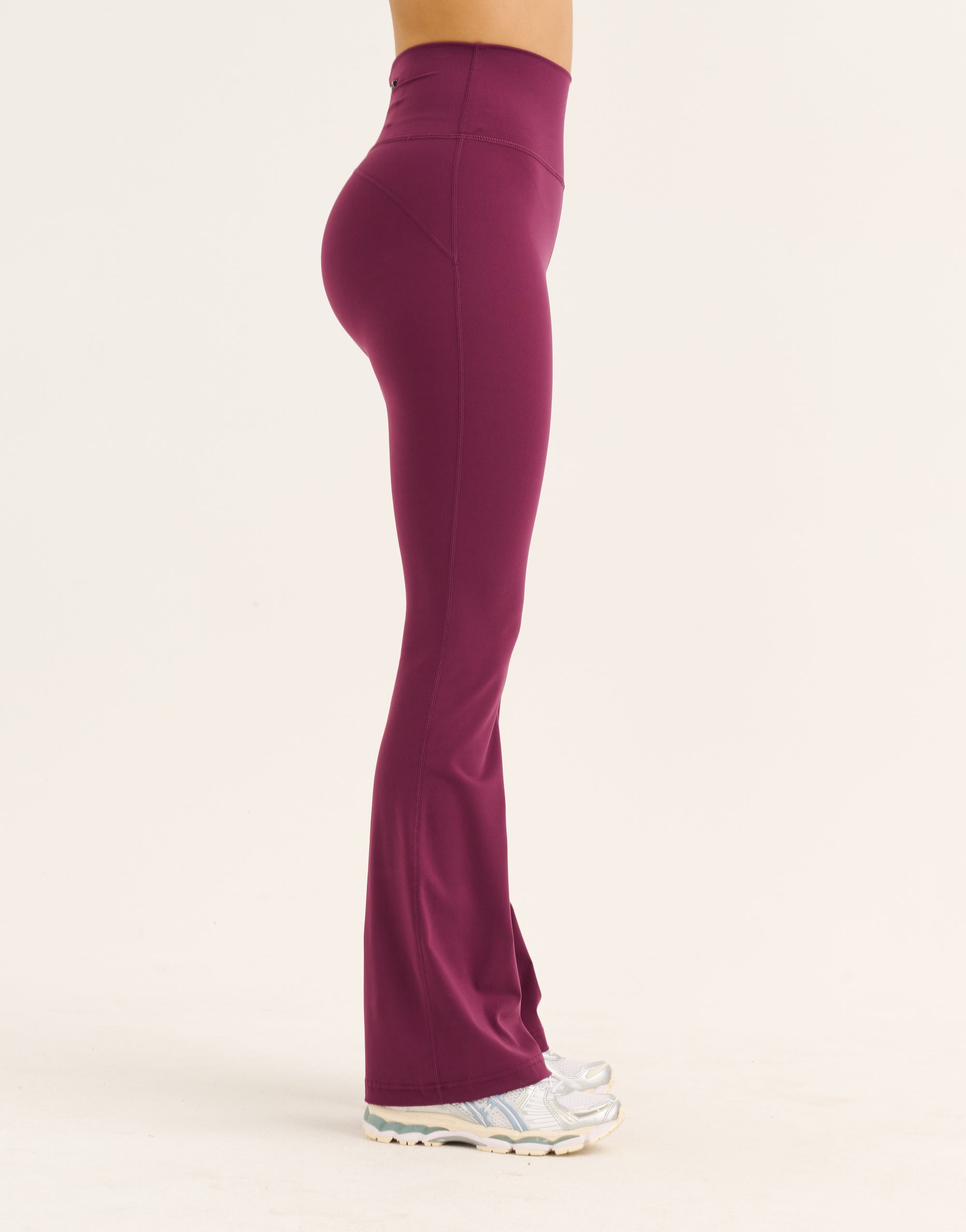 Flare Leggings - Blackberry