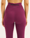 Flare Leggings - Blackberry