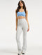 Flare Lounge Leggings - Micro Grey