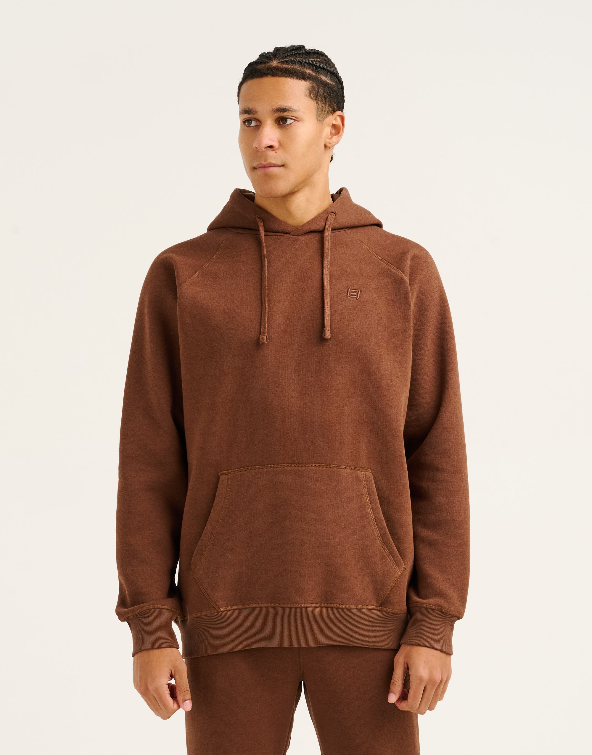 Recover Fleece Hoodie - Brown