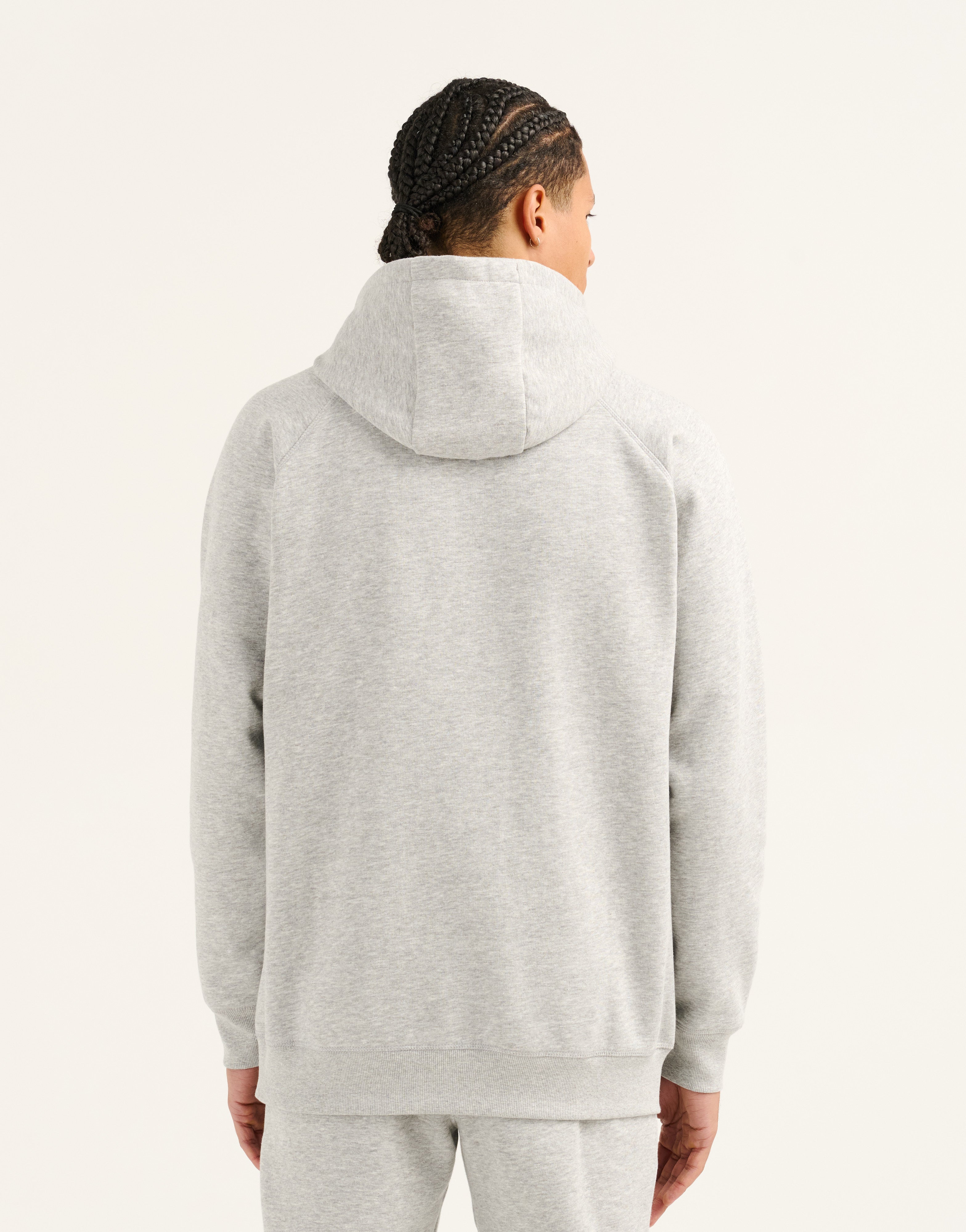 Recover Fleece Hoodie - Grey Marle