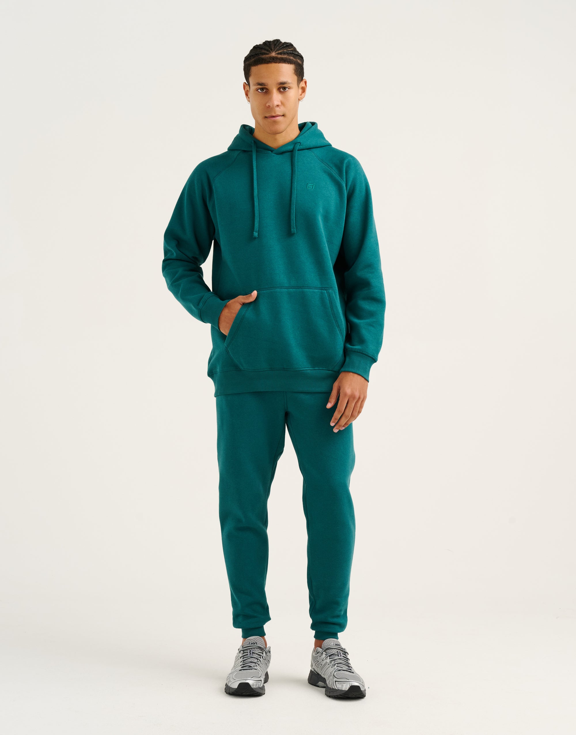 Recover Fleece Hoodie - Teal