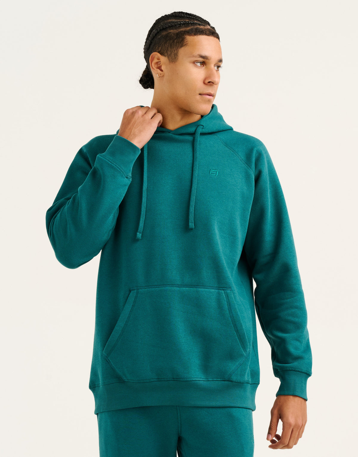 Recover Fleece Hoodie - Teal