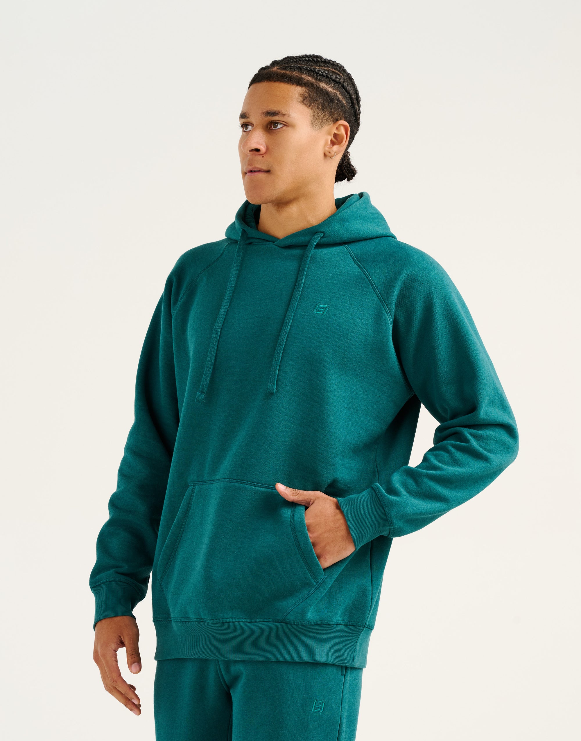 Recover Fleece Hoodie - Teal