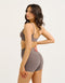 Lycra Seamless Sports Bra - Slate Grey