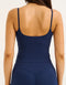 Lycra Seamless Tank - Navy