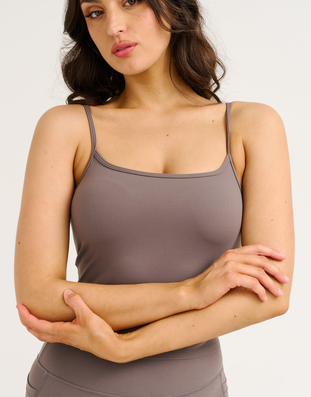 Lycra® Seamless Tank - Slate Grey