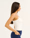 Lycra Seamless Tank - White