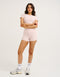 Lycra Seamless Tee - Mauve