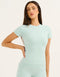 Lycra Seamless Tee - Mint