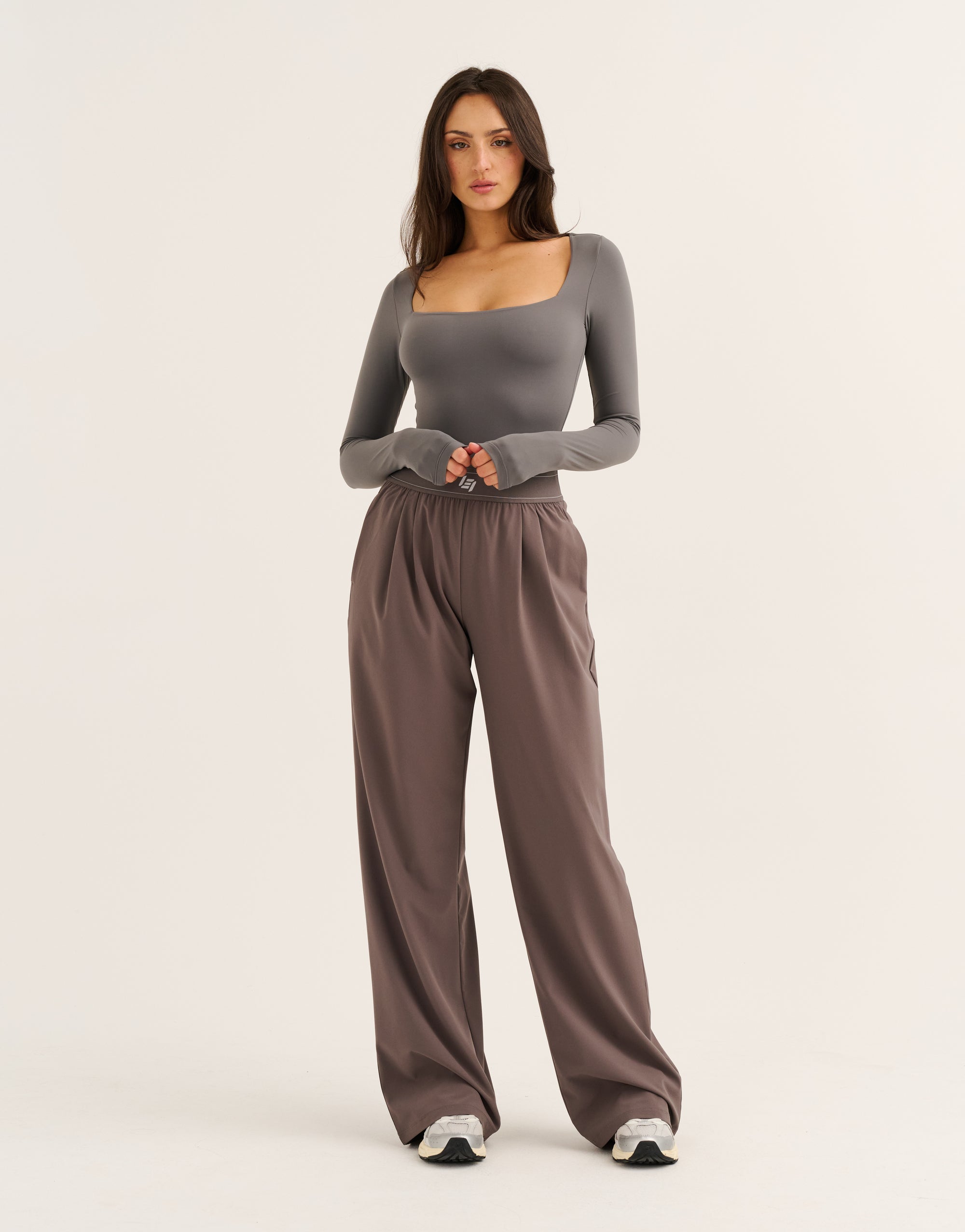 Elemental L Square Bodysuit - Slate