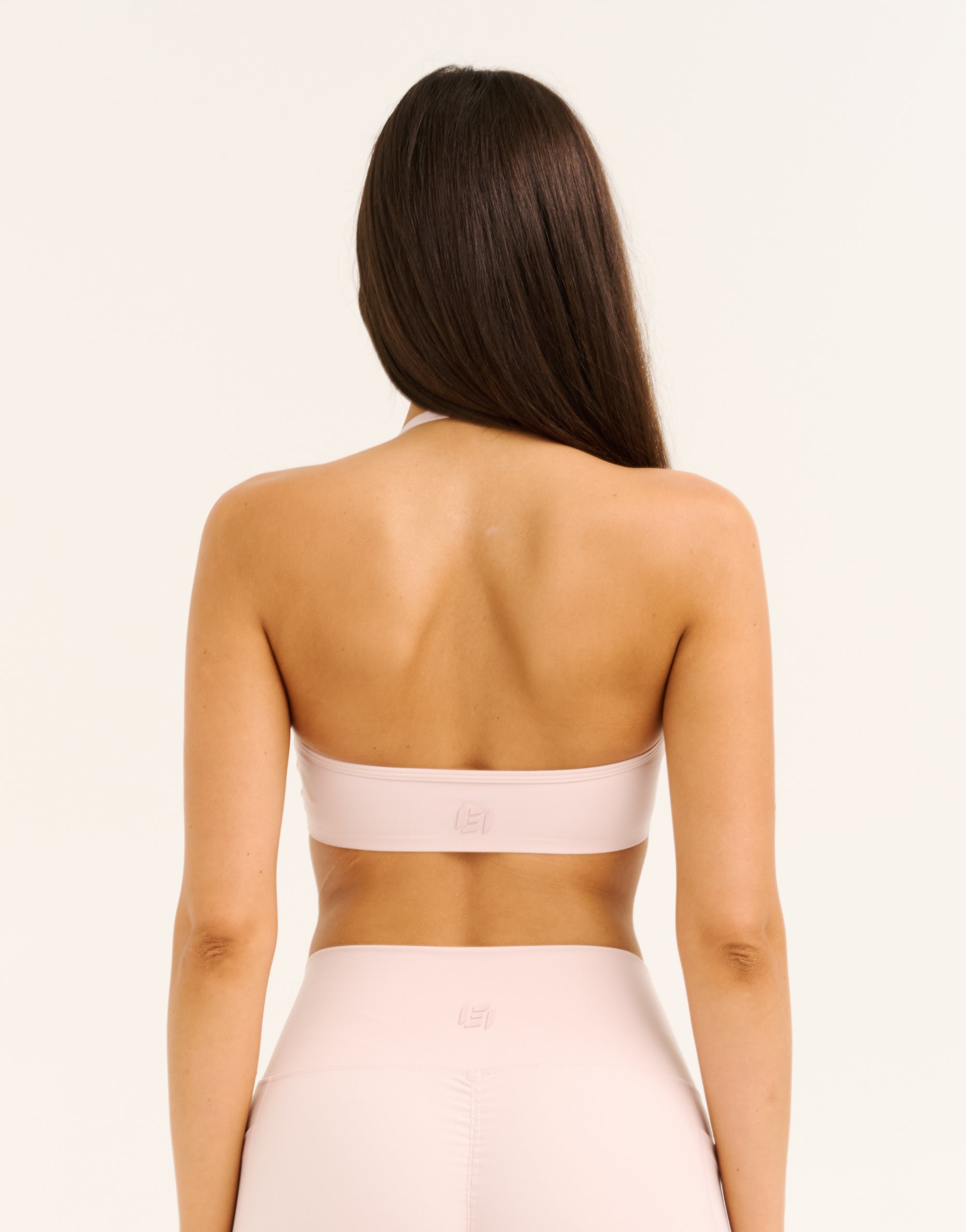 Lycra Seamless Halter Bra - Mauve