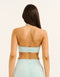 Lycra Seamless Halter Bra - Mint
