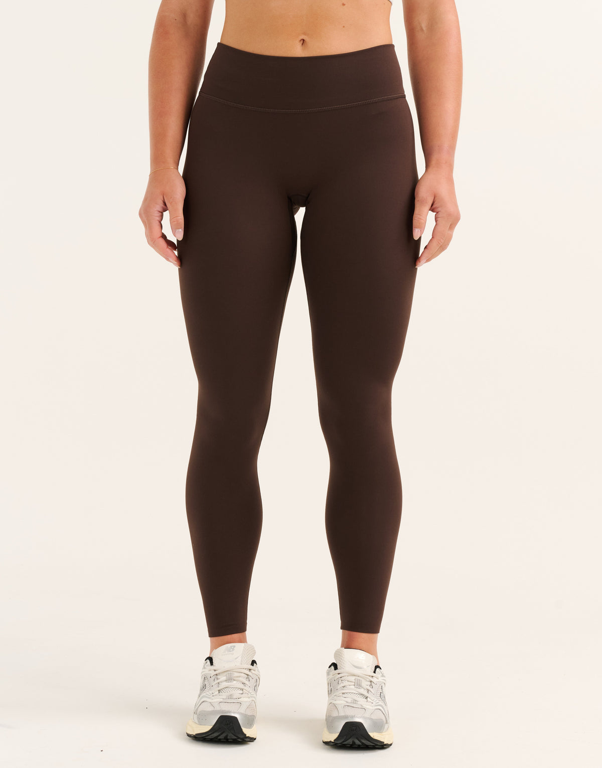 Lycra® Invisible Scrunch Leggings - Chocolate