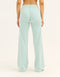 Lycra Wide Leg Pant - Mint