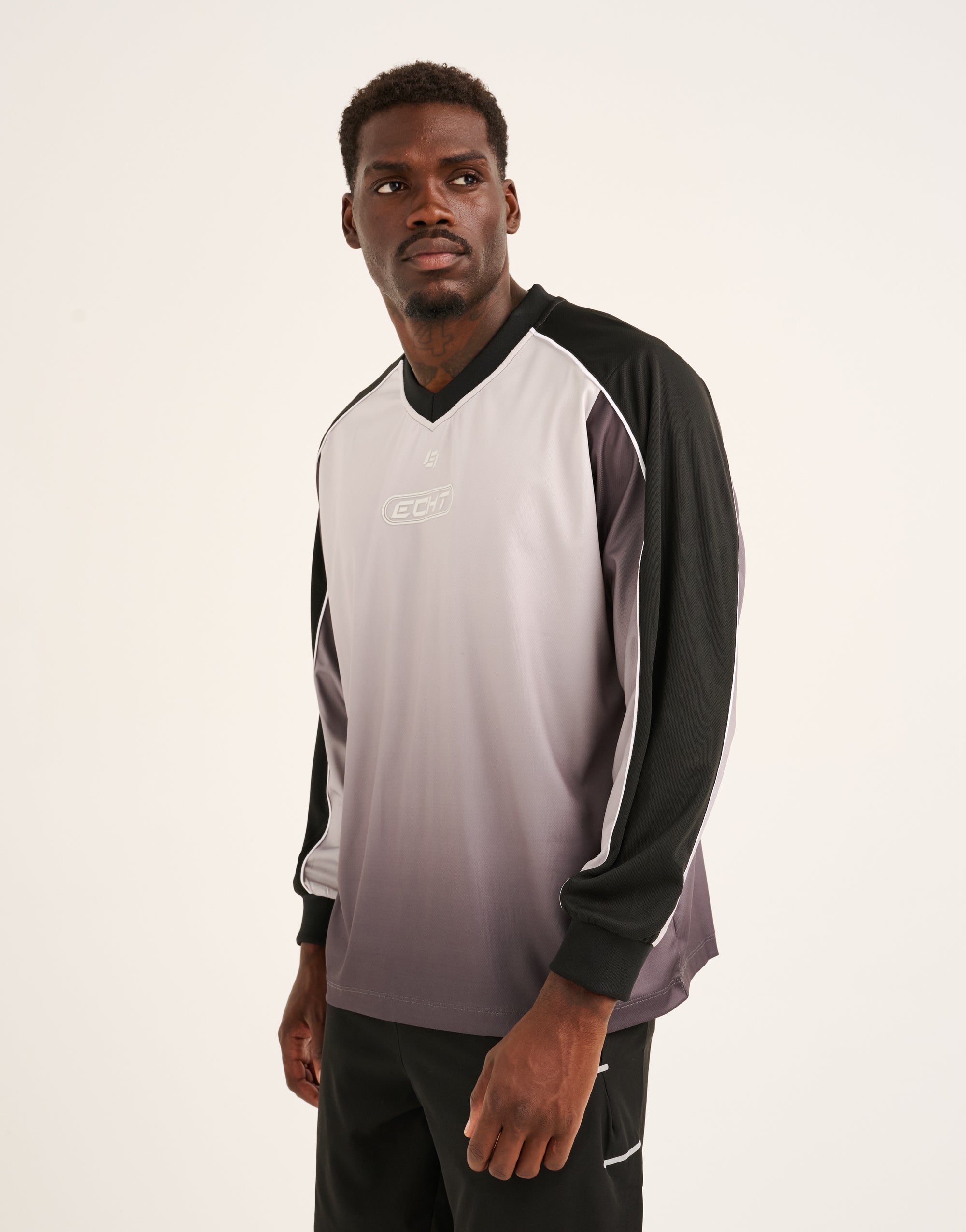 Club Gradient Long Sleeve - Black