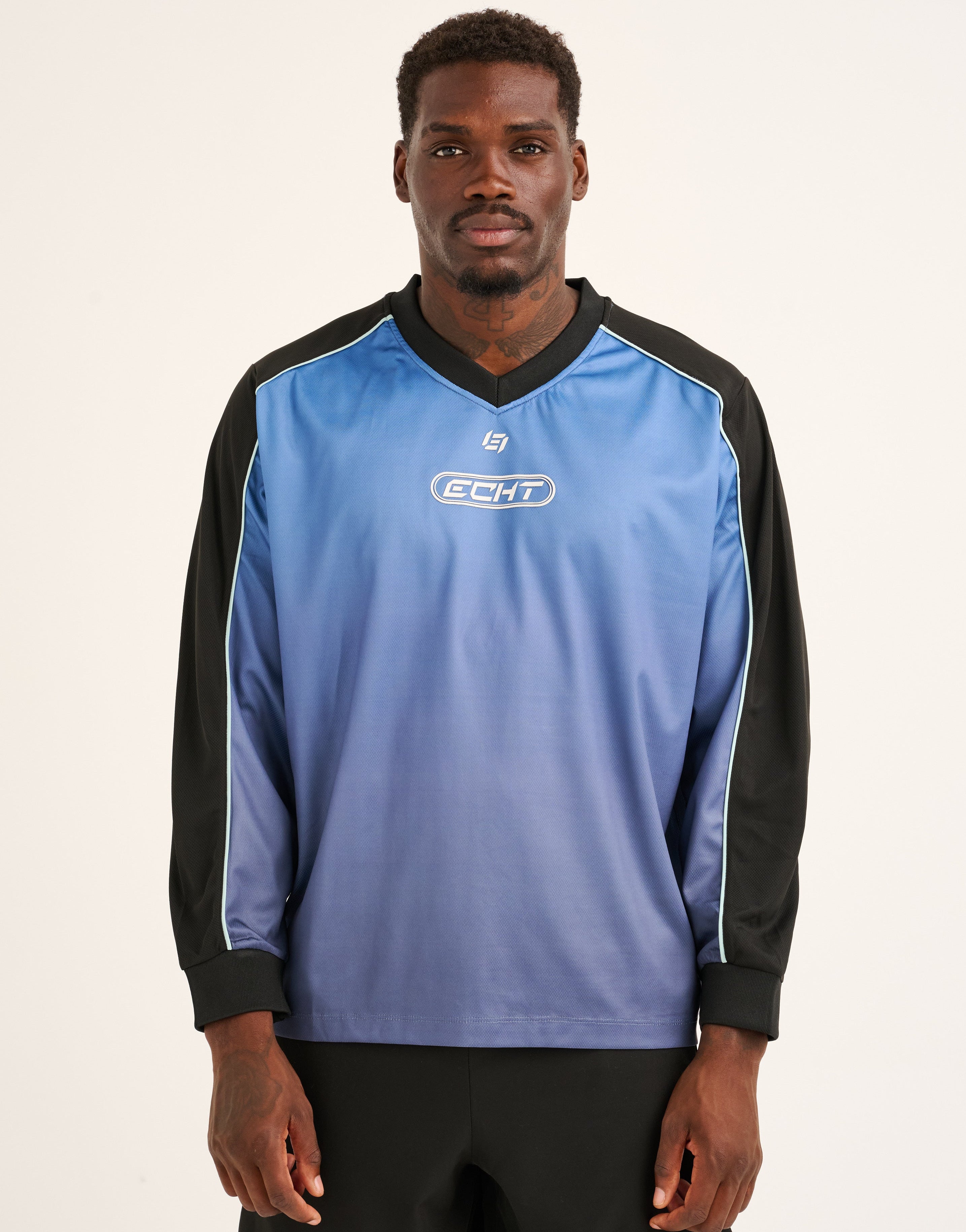 Club Gradient Long Sleeve - Cobalt