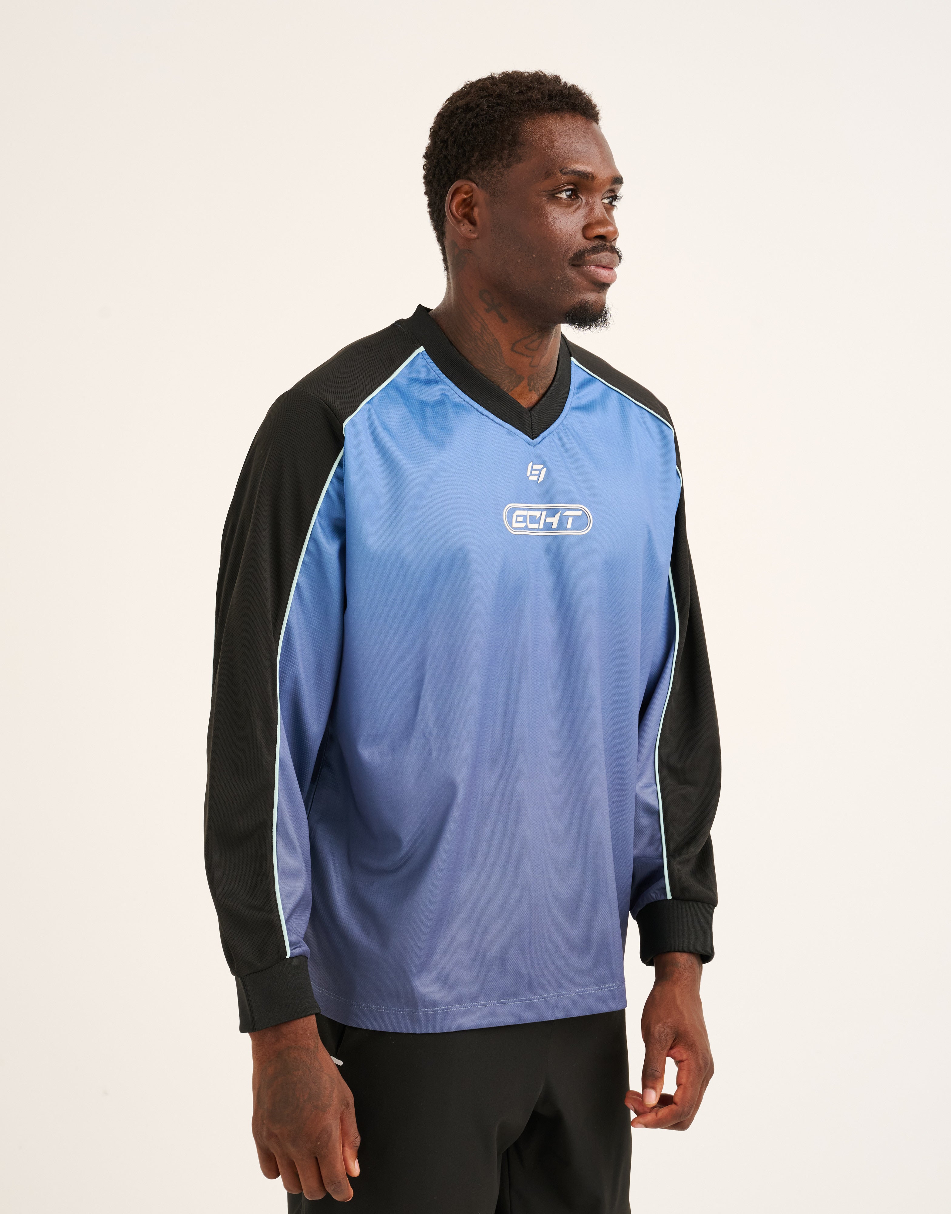 Club Gradient Long Sleeve - Cobalt