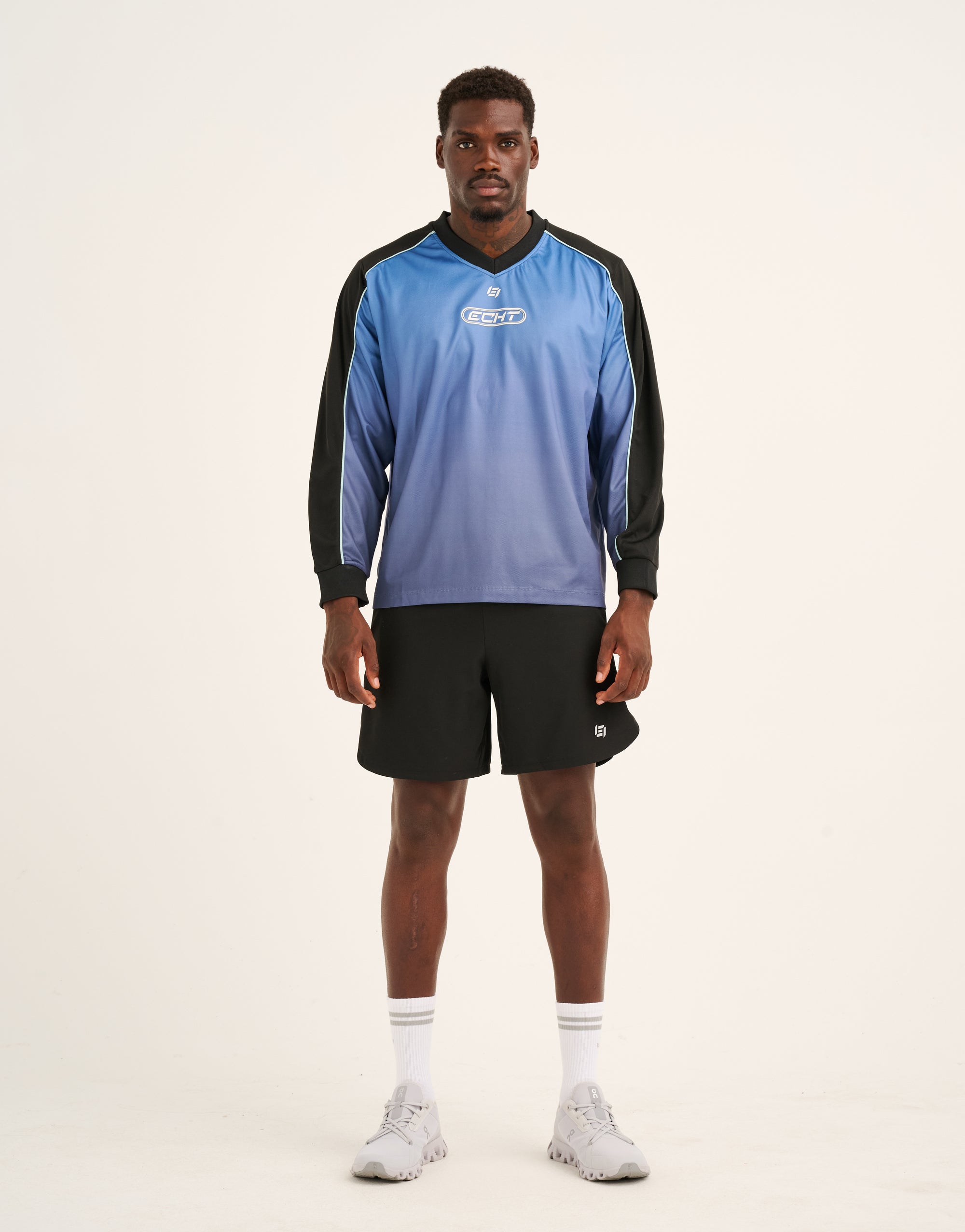 Club Gradient Long Sleeve - Cobalt