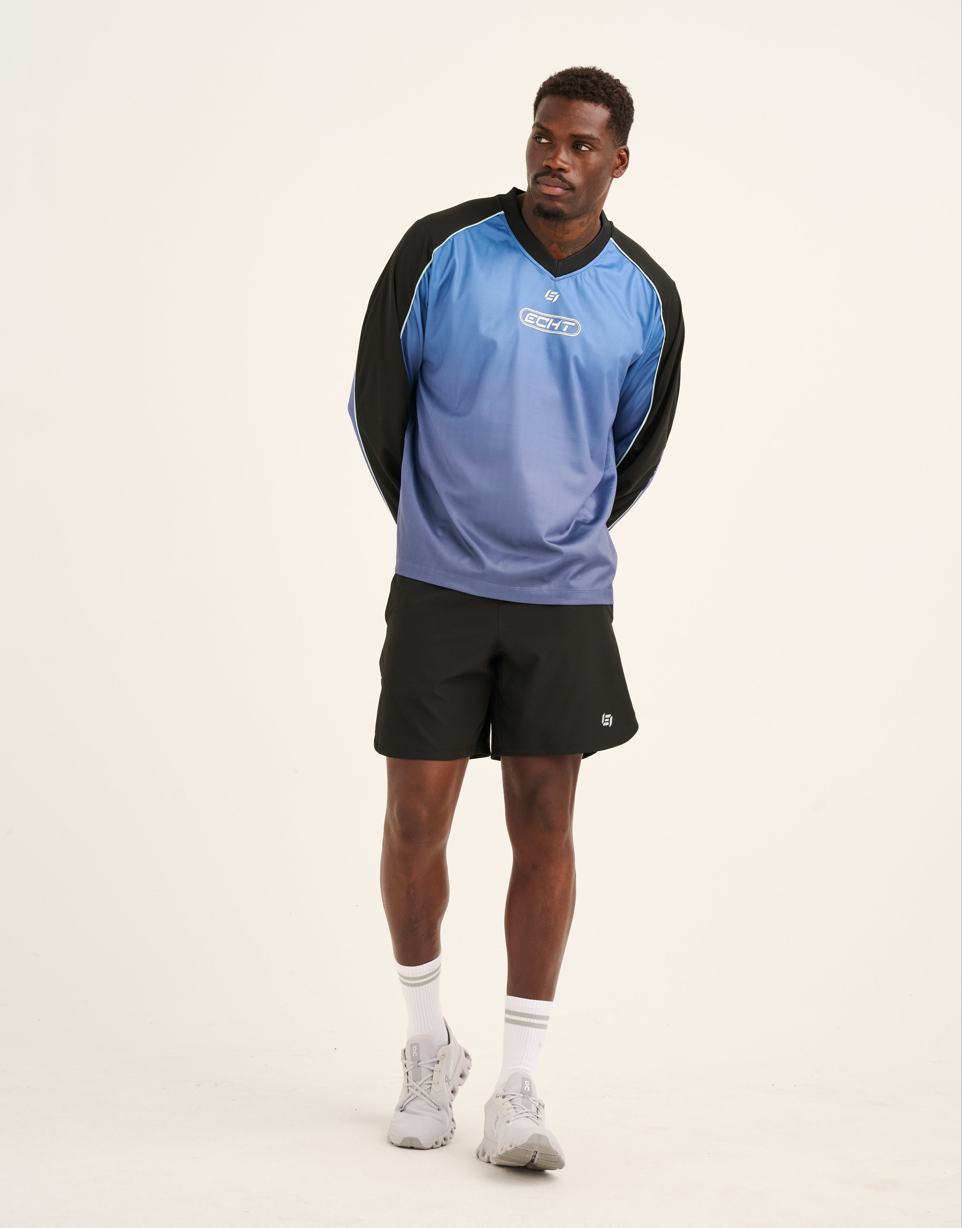 Club Gradient Long Sleeve - Cobalt