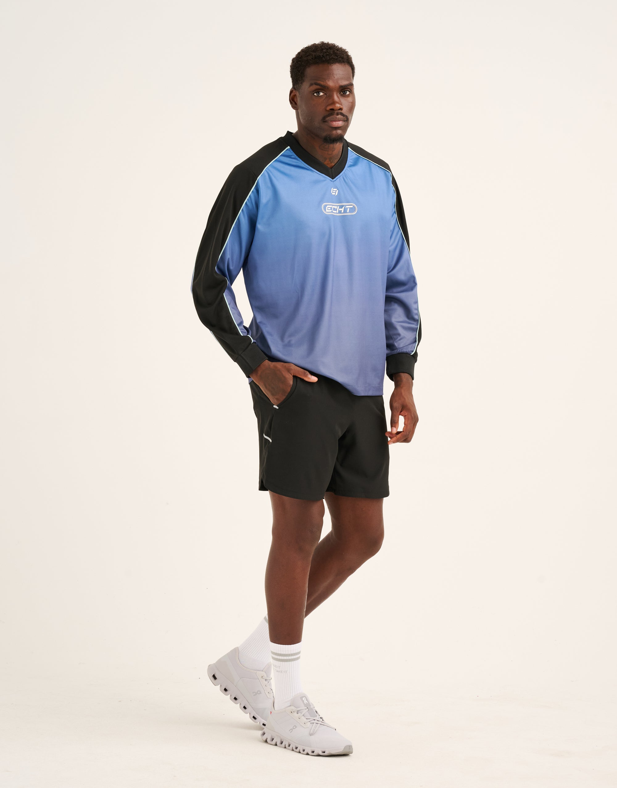 Club Gradient Long Sleeve - Cobalt
