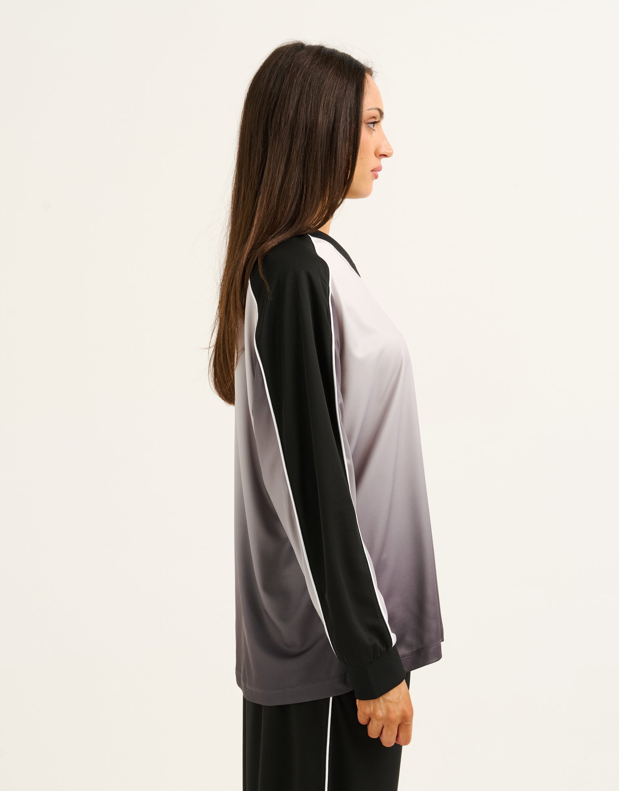 Club Gradient Long Sleeve - Black
