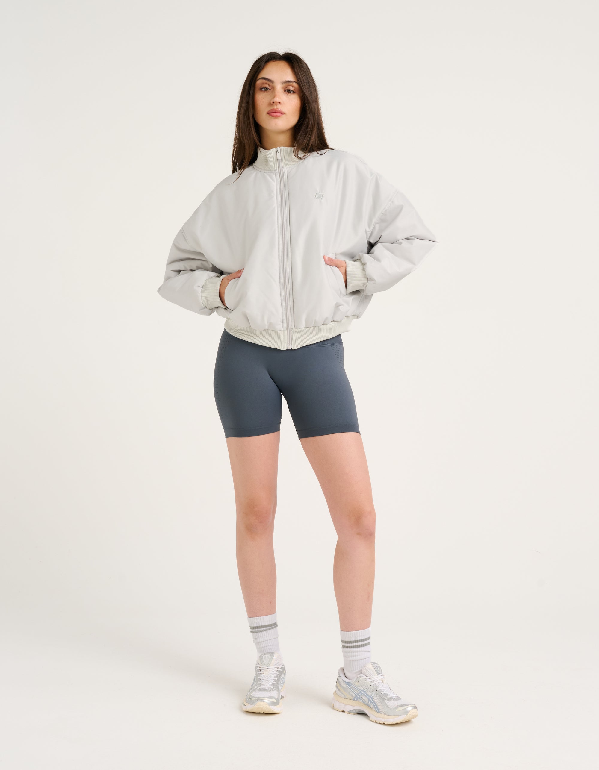 Tempo Pulse Bomber Jacket - Glacier
