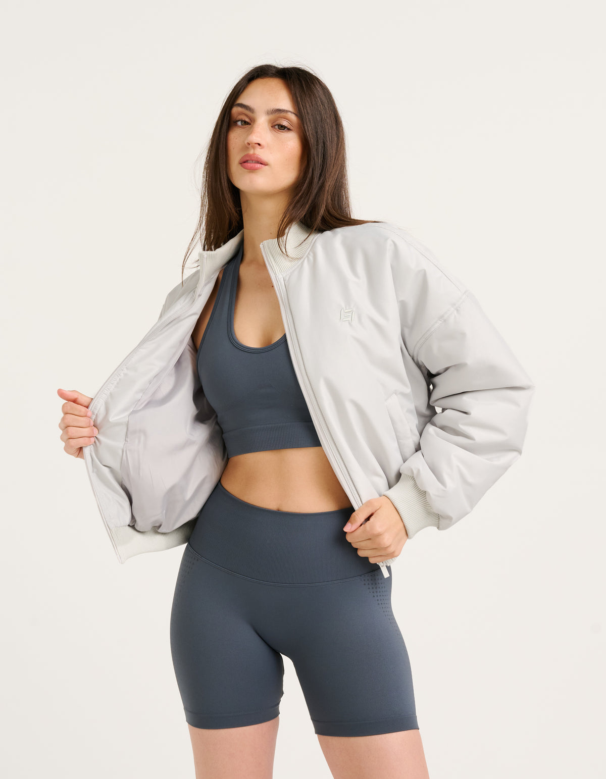 Tempo Pulse Bomber Jacket - Glacier