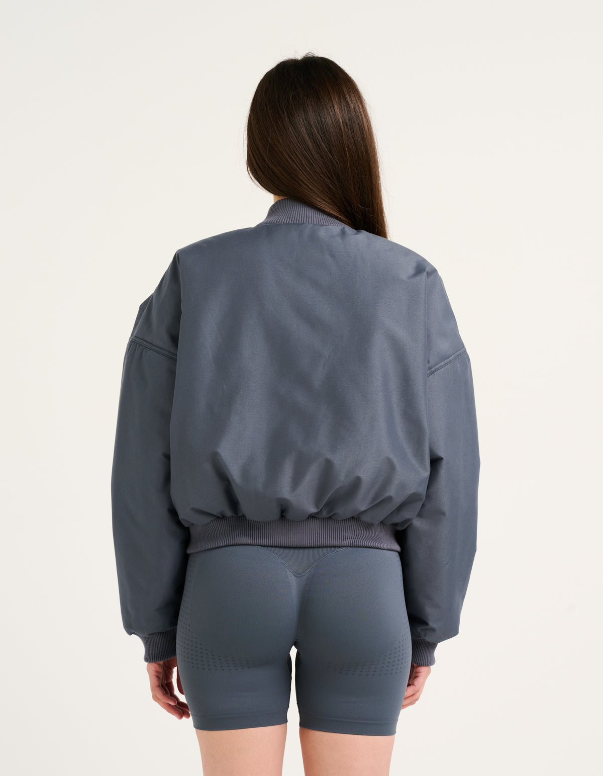 Tempo Pulse Bomber Jacket - Storm Grey