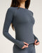 Tempo Pulse Compression Long Sleeve - Storm Grey