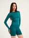 Tempo Pulse Compression Long Sleeve - Teal