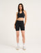 Tempo Pulse Halter Bra - Phantom Black