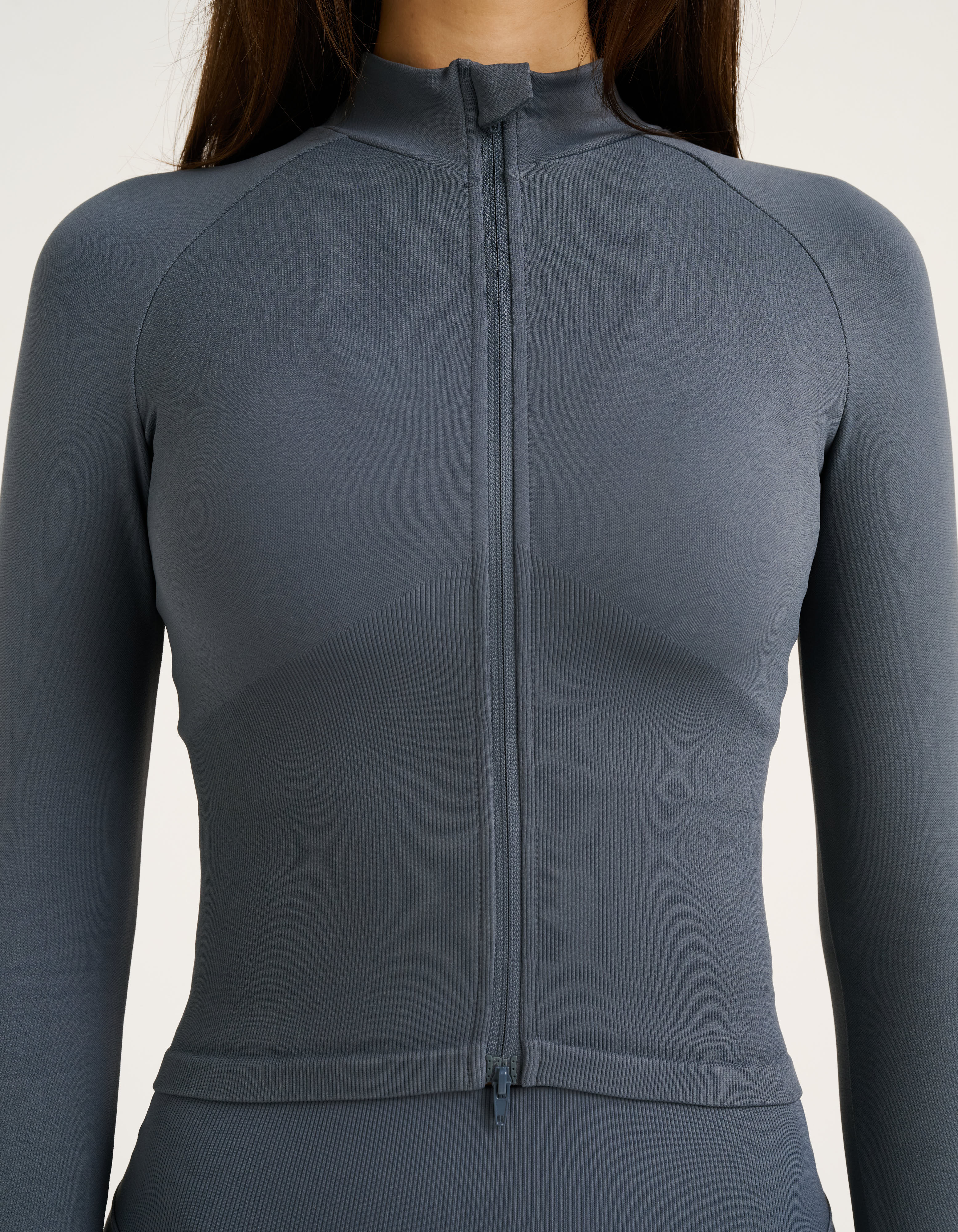 Tempo Pulse Zip-Up Jacket - Storm Grey