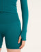 Tempo Pulse Zip-Up Jacket - Teal