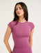 Tempo Pulse Short Sleeve - Plum