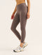 Ascend Pocket Mid-Waist Leggings 23" - Slate Grey
