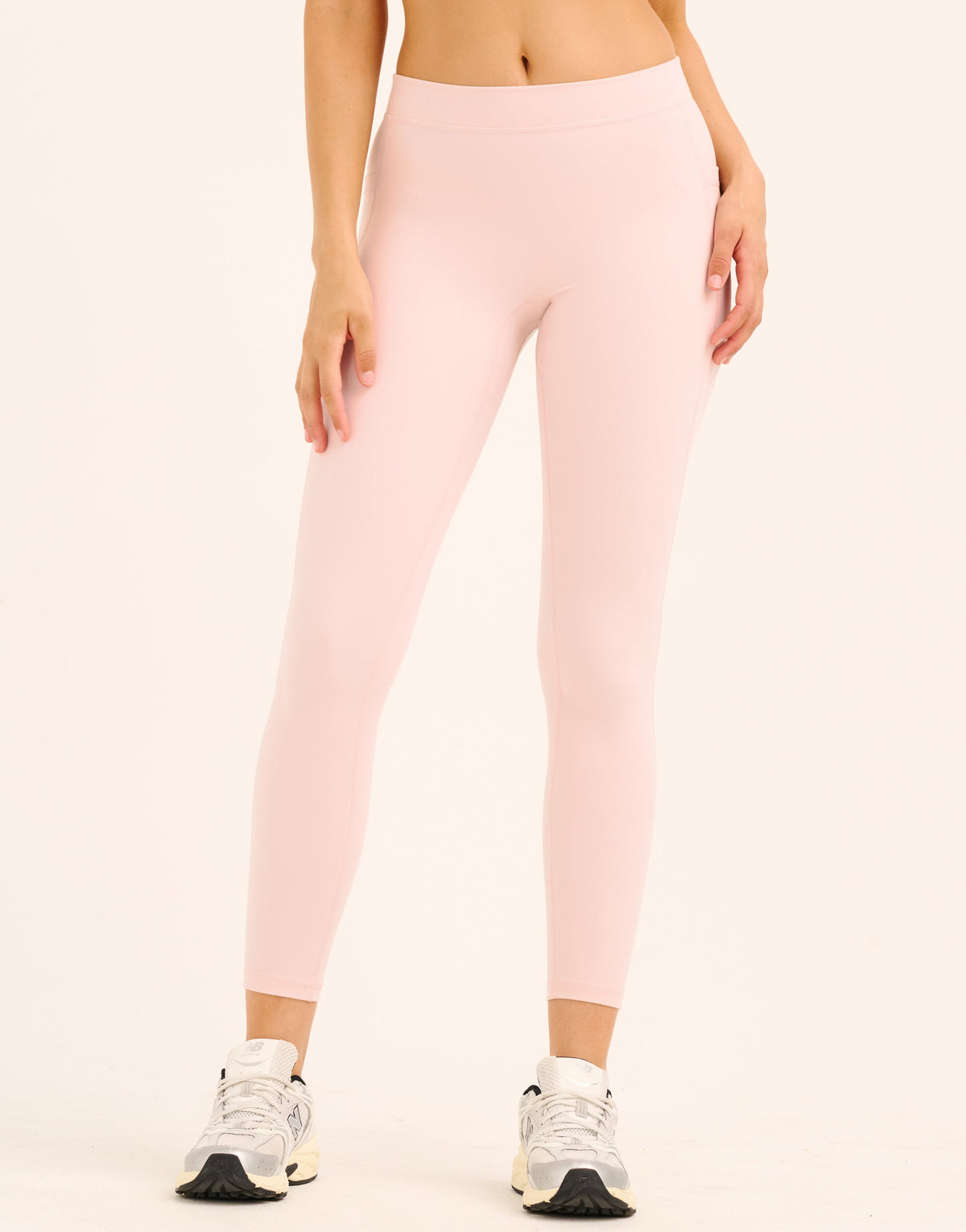 Ascend Pocket Mid-Waist Leggings 25" - Mauve