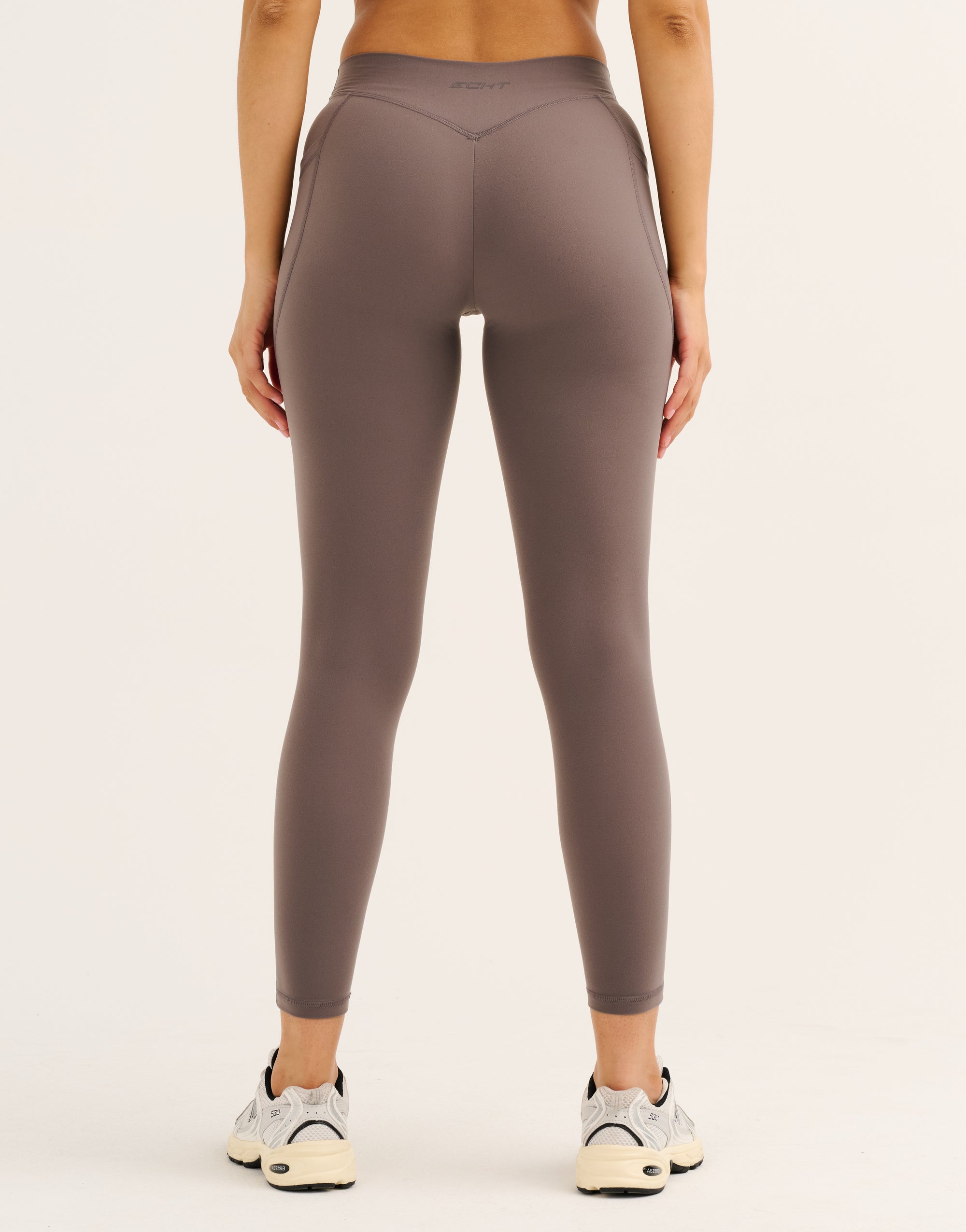 Ascend Pocket Mid-Waist Leggings 25" - Slate Grey