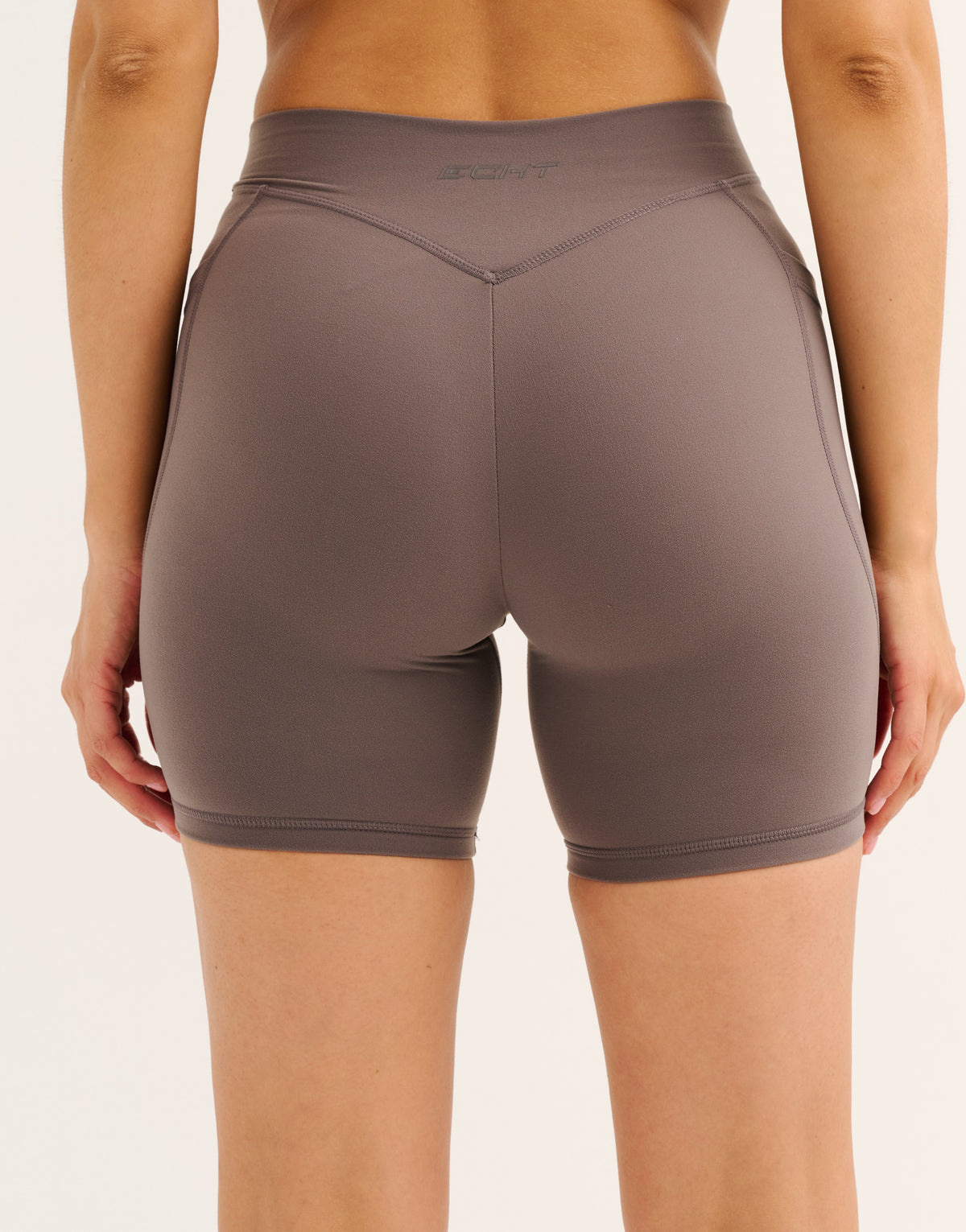 Ascend Pocket Mid-Waist Shorts 6" - Slate Grey