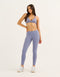 Force Scrunch Mid-Waist Leggings - Washed Blue