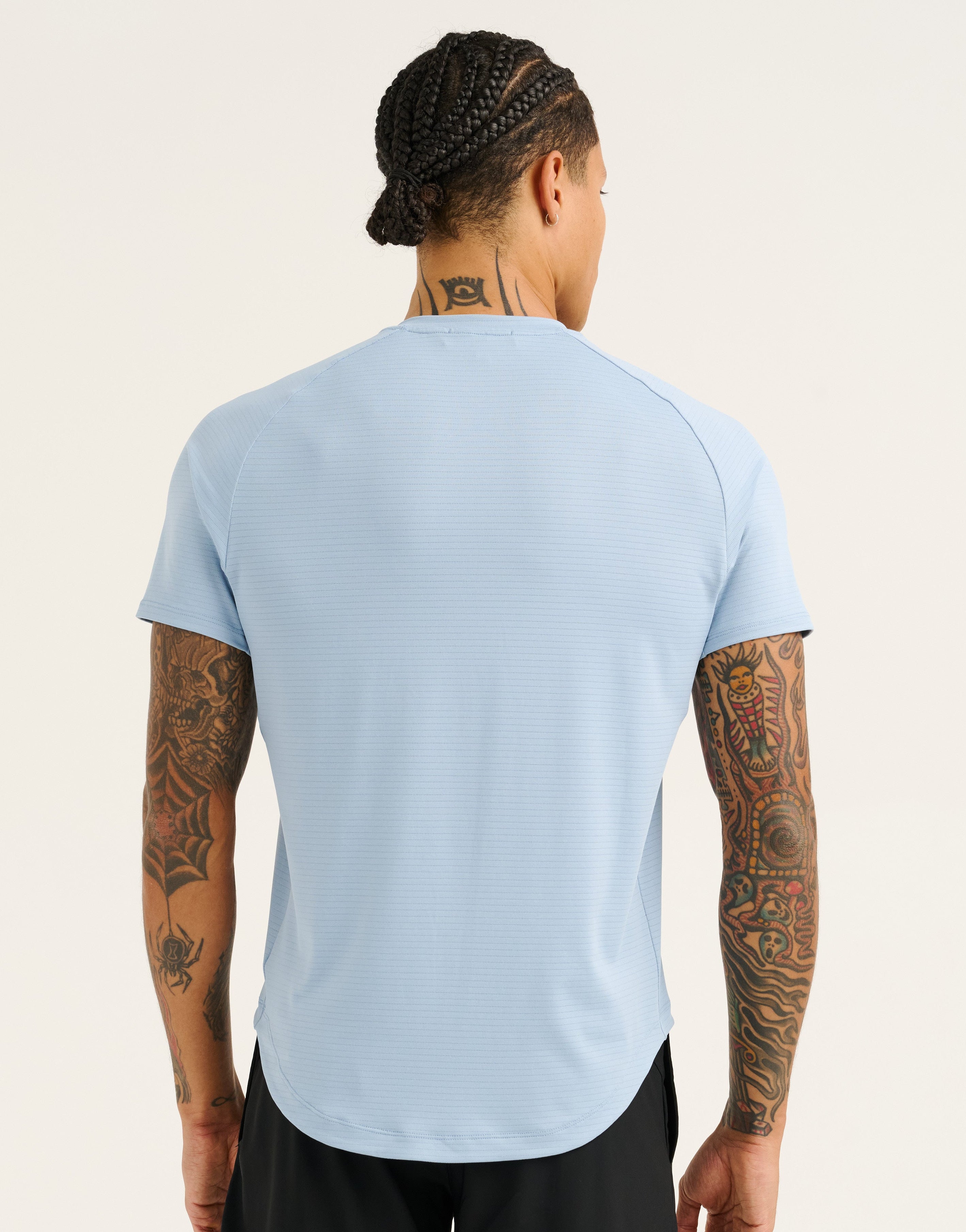 Performance Tee 28" - Dusty Blue