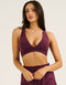 Relentless Sports Bra - Blackberry