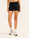 Echt Force Scrunch Mid-Waist Shorts - Black
