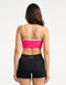 Y2K Retro Speed Sports Bra - Pink