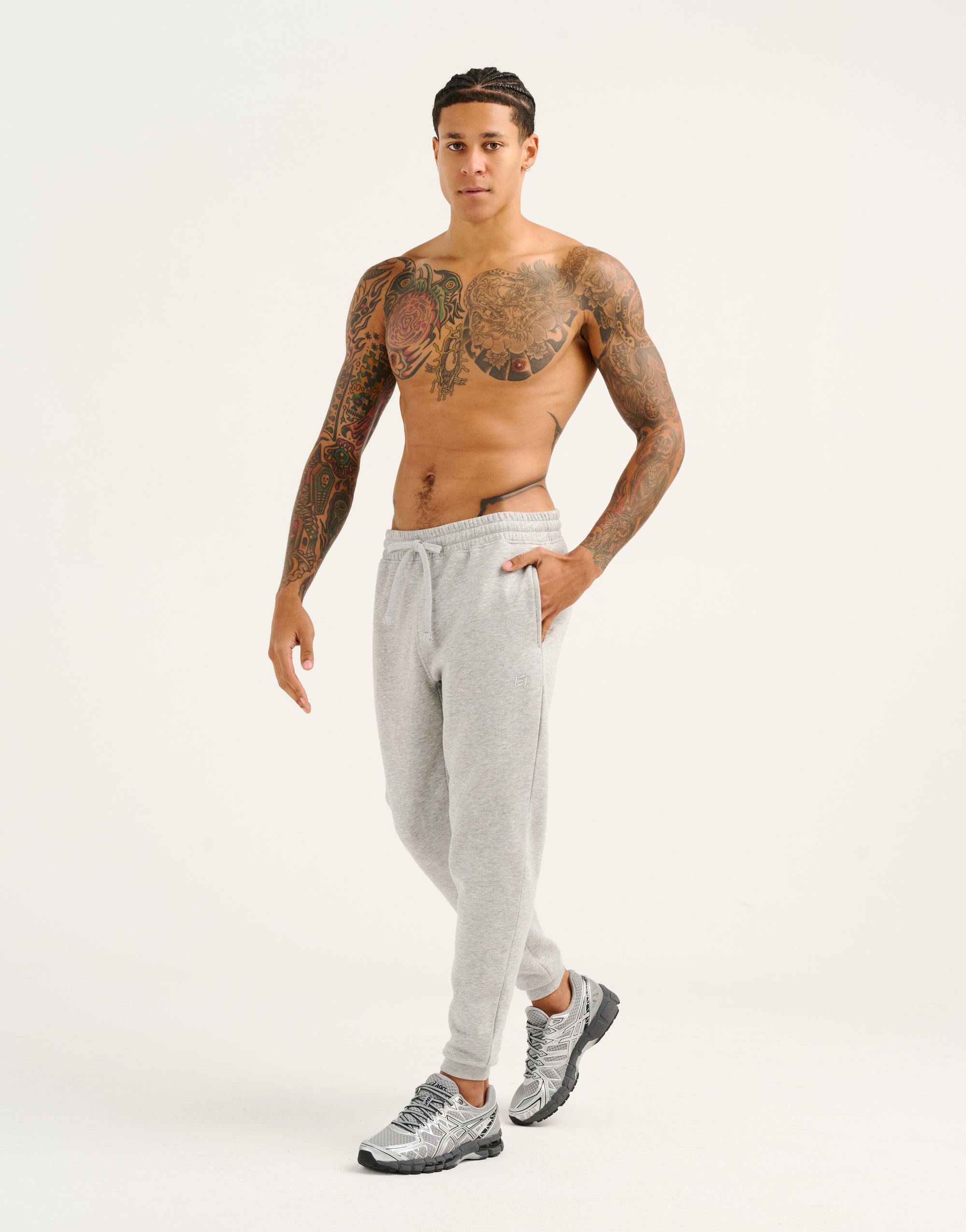 Recover Fleece Jogger - Grey Marle
